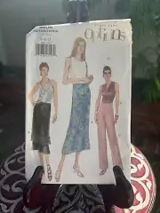 Vogue Ladies Skirt and Pants Pattern 9806 Uncut Sizes 8-10-12