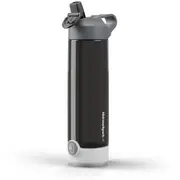 Hidrate Spark Tritan Plastic Tap 709ml Straw Smart Drink Bottle (Black)