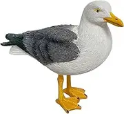 Quay Traders Nautical Theme Resin 22 cm Seagull - Resin Seagull Figurine - Realistic Looking Nautical Bird Ornament