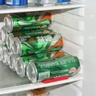 Stackable Beer Can Holder - Kitchen Fridge Organizer for Wine Bottles NEW