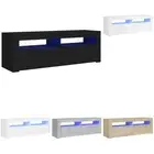 TV Cabinet with LED Lights TV Stand Unit HiFi Cabinet Multi Colours vidaXL