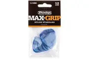 Dunlop Max-Grip Standard Guitar Pick 12-Pack - Blue (1.5mm)