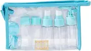 Reusable Liquid Containers 1 Set of Makeup Spray Bottles for Shampoo Body Wash (sky-)