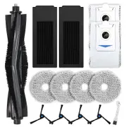 For Deebot X2 Omni Robot Vacuum Cleaner Replacement Parts Main Side Brush Hepa Filters Mop Pads Dus