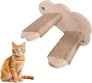 Cat Step Climbing Studs - Solid Wood Floating Cat Stairs - Perfect Kitten Shelf for Living Room or Balcony