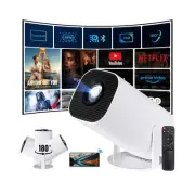 Mini Projector WiFi+BT5 Android11, Automatic Correction Vertical Direction,4K...
