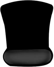 BOOC Mouse Pad with Wrist Support, Ergonomically Designed Non-Slip (G08)
