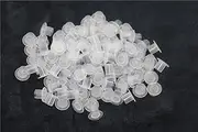 Needlehouse 1000pcs (108mm) Tattoo Ink Caps Professional Tattoo Ink Cups With Base, Caps Plastic Transparent Pigment Cups Caps Tattoo Supplies (108mm)