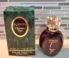 Vintage Poison By Dior EDT Perfume Spray Rare 30ml 97% Full