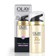 Olay Total Effects 7-In-One Anti-Ageing Night Skin Cream For Firmer Skin 20gm