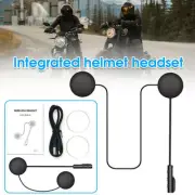 Bluetooth Motorcycle Helmet Headset Intercom Earphone Speaker Mic Handsfree Call