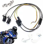 Motorcycle LED Projector Lights | Eagle Eye LED Lights | Wing LED Carpet Underglow, Welcome Door Carpet Projection Lamp for Motorcycle Enthusiasts