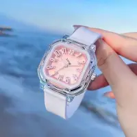 在飛比找蝦皮購物優惠-韓版簡約手錶 學生手錶 簡約風手錶 考試手錶 女生手錶 手錶