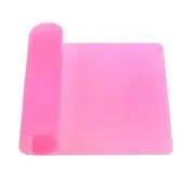 Silicone Mats for Crafts 11.8"x7.9" Multipurpose Table Protector Sheet Pink
