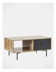 [Cooper & Co] Vega Coffee Table 102cm in Black
