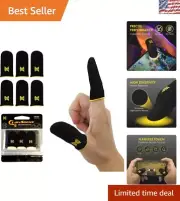 ClawSocks Mobile Gaming Finger & Thumb Sleeves - 6 Pack Compression Support