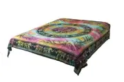 AamiraA Hippie Tie-Dye Elephant Mandala Tapestry Bohemian Wall Hanging Dorm