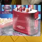 Nostalgia Retro Pop-Up Hot Dog Toaster - Red (HDT600RETRORED). FACTORY SEALED