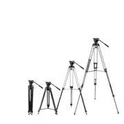 74 Pro Video Tripod with Fluid Head Heavy Duty Aluminum 360o Pan Tilt for Dslr & Camcorder