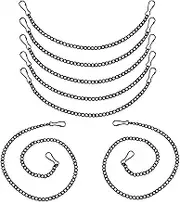 Veemoon 7Pcs Hanging Chain with Hooks for Signs Posters and Bird Feeders Lengths for Billboards and Ornaments