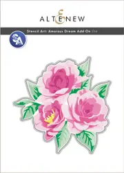 Altenew Stencil Art- Amorous Dream Add-On Die