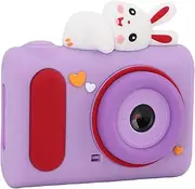 Kids Camera for Girls & Boys 3-8 Years Old, 1080P HD Digital Video Camera, 40MP Cute Selfie Camera for Toddlers, Best Christmas, Festival, Birthday Gift (Purple)