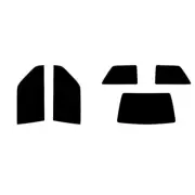 For Renault Super 5 3-door Hatchback 1984-96 Full Pre Cut Window Tint Kit Film