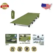 Folding Cot Bed for Backpacking - Lightweight with Strong Aluminum Support