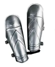 Medieval Steel Braсers Larp Sca WIth Shoulder 18 Guage