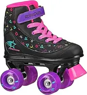 Roller Derby FireStar Youth Girl's Roller Skate Midnight Prism Size 13
