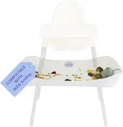 [Catchy] Food Catcher - Compatible with IKEA Antilop High Chair + 11 Other High Chairs - Highchair Sold Separately - Baby & Toddler Food & Mess Catcher - Under High Chair Accessory