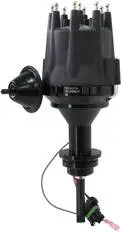 Aeroflow Sb Chrysler 318 Ready to Run Vac Advance Black Cap Dist 360 - AF4210-8388BLK