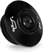 Engine Oil Drain Plug Sump Nut Cup Plug Cover for Yamaha MT07 MT 07 TRACER GT MT10 FZ8 FZ1 FZ8 FAZER XJ6 YZF YZF-R1 YZF-R3 YZF-R6 XT660X (Black)
