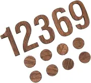 KONTONTY Clock Hands Replacements Wood Numerals Kit for DIY Wall Clock Set of 1