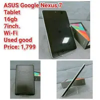 在飛比找旋轉拍賣優惠-ASUS Google Nexus 7Tablet 16gb