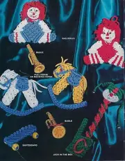 Macrame Toy Christmas Ornament Patterns Macrame Holiday V Craft Book MM661