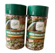 Ball Mixed Pickling Spice, Blend Of Flavorful Spices (1.8 oz Bottle) Lot Of 2