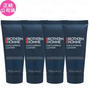 BIOTHERM 碧兒泉 男仕極量深層潔面霜(40ml)*4(公司貨)