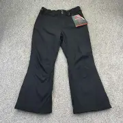 NEW Gerry Snow Tech Pants Fleece Lined Size Large (34x28) Womens Black Ladies