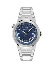Ferragamo F-80 Gmt Worldtime Watch, 43mm