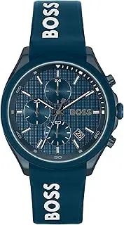 [Hugo Boss] Velocity Blue Silicone Blue Dial Men's Watch