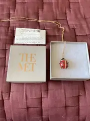 Metropolitan Museum Of Art NYC:Russian imperial Egg pendant. Limited Edition