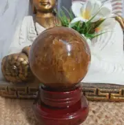 Golden Healer Quartz Gemstone Sphere 994 gms (GEM237)