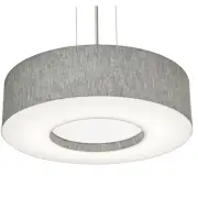 AFX MCP1932MB-GY Montclair 3 Light 20"W Suspension Pendant - Nickel
