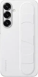 Samsung Standing Grip Smart Phone Case Compatible for Galaxy S25+, White