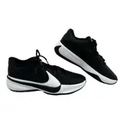Nike Black & White Zoom Freak 5 Sneakers | Lace-Up Athletic Shoes