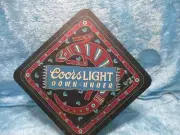Coors Light Down Under Beer Coaster