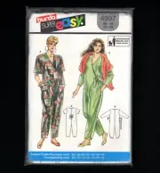 SUPER EASY Maternity Jumpsuit Burda Sewing Pattern 4997 Sizes 10 to 22 UNCUT