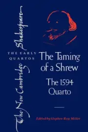The Taming of a Shrew: The 1594 Quarto by William Shakespeare (English) Hardcove