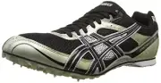 ASICS Men's Hyper MD Track And Field Shoe,Black/Onyx/Silver,9.5 M